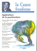 La Cause freudienne n°61 novembre 2005 - Applications de la psychanalyse