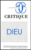 Critique 704-408/Janvier-Février 2006. Dieu