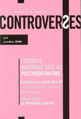 Controverses n°3/L'identité nationale face au postmodernisme