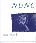 Nunc revue verticale n°6 - novembre 2004