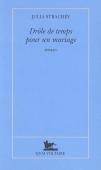 Drôle de temps pour un mariage