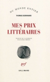 Mes prix littéraires