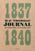Journal, vol. 1. 22 octobre 1837-31 décembre 1840